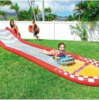 Scivolo gonfiabile auto Surf Intex 57167 Racing fun Slide acqua bambini